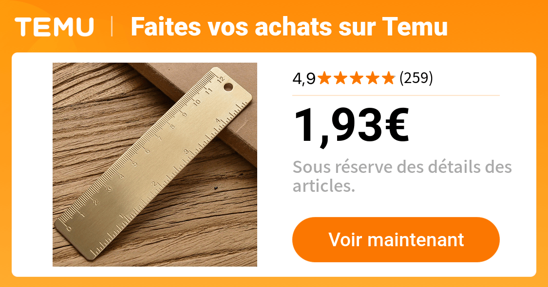 règle en laiton vintage : règle   étudiants cuivre - Temu France