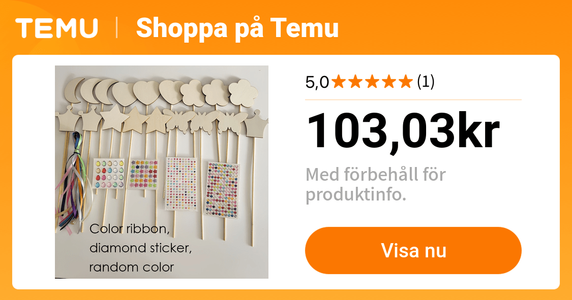 34 st föreställning festtillbehör - Temu Sweden