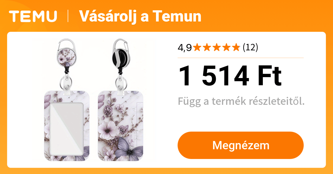 lila virágos pillangó mintás nyomtatott kártyatartó - Temu Hungary