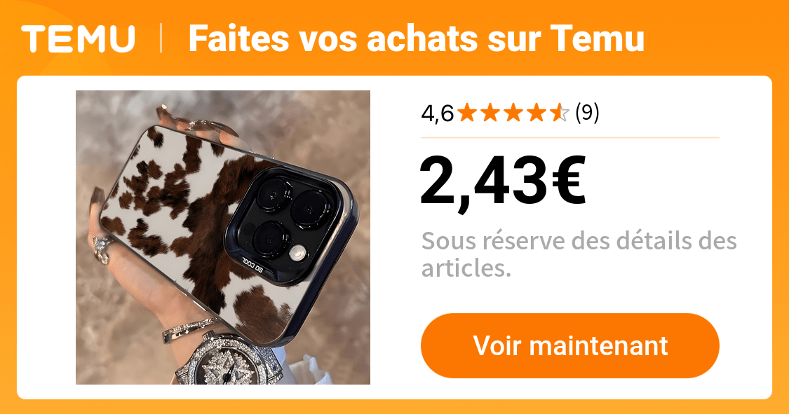 1pc coque téléphone antichoc à motif camouflage - Temu France