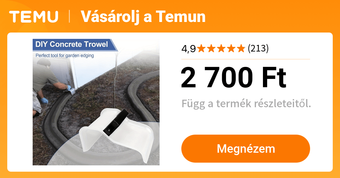 diy kerti falépítő eszköz   simítás és formázás áram nem - Temu Hungary