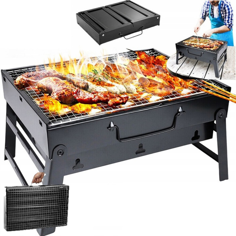 Portable For Coal Folding Bbq Camping