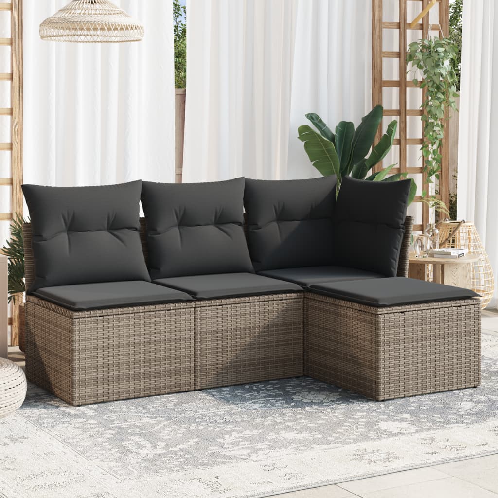 Vidaxl Garden Sofa Set Garden Sofa Sets Outdoor Sofa Set Sofa Set Sofa Set Garden Lounge Set Lounge Set Lounge Set Terrace Outdoor Lounge Set Poly Rattan Sofa Set
