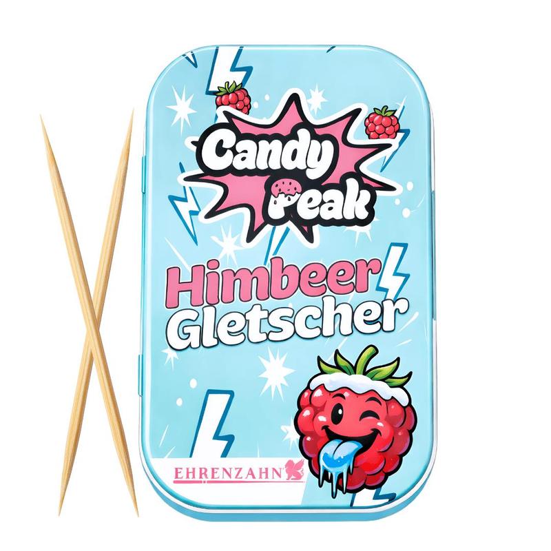 Candypeak Toothpicks - Raspberry / Lime (100pcs) / Toothpicks With Flavor
