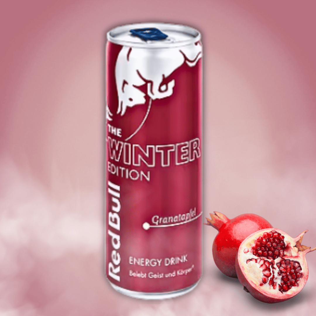 E-shop Red Bull Granatapfel – The Festive Edition Energy Drink mit Koffein & Taurin, 250 ml