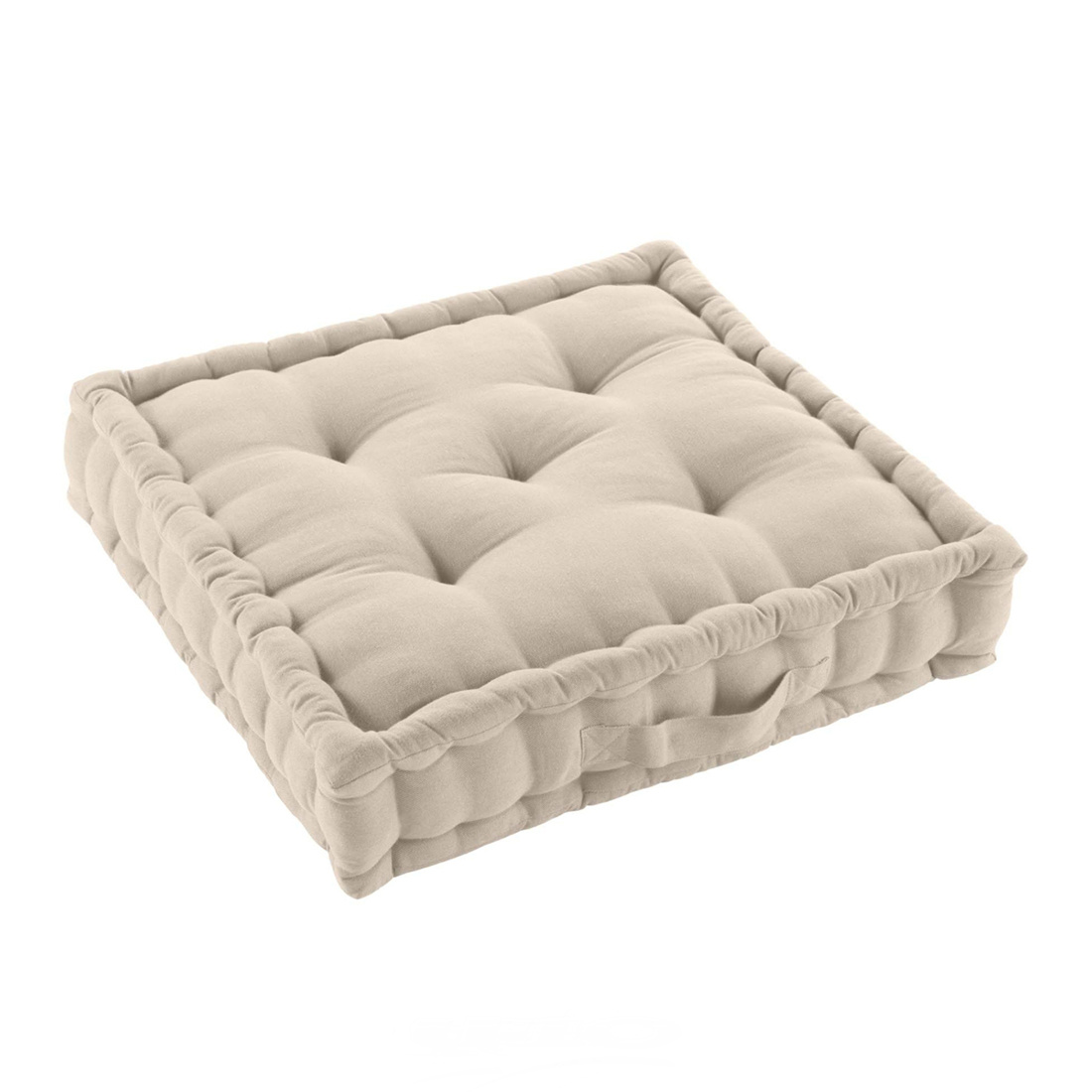 TEMU Cojín de suelo acolchado con asa de transporte. Cojines para palets, , silla y suelo, asiento decorativo para interior y exterior. ( , 45x45cm)