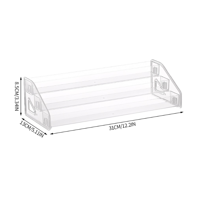 Plastic Multi-Layer Cosmetic Display Makeup Stand Rack