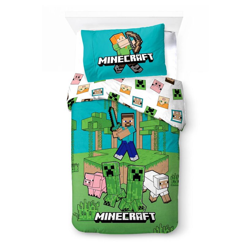 Jungle Bedding Set, 135x200cm, 80x80cm