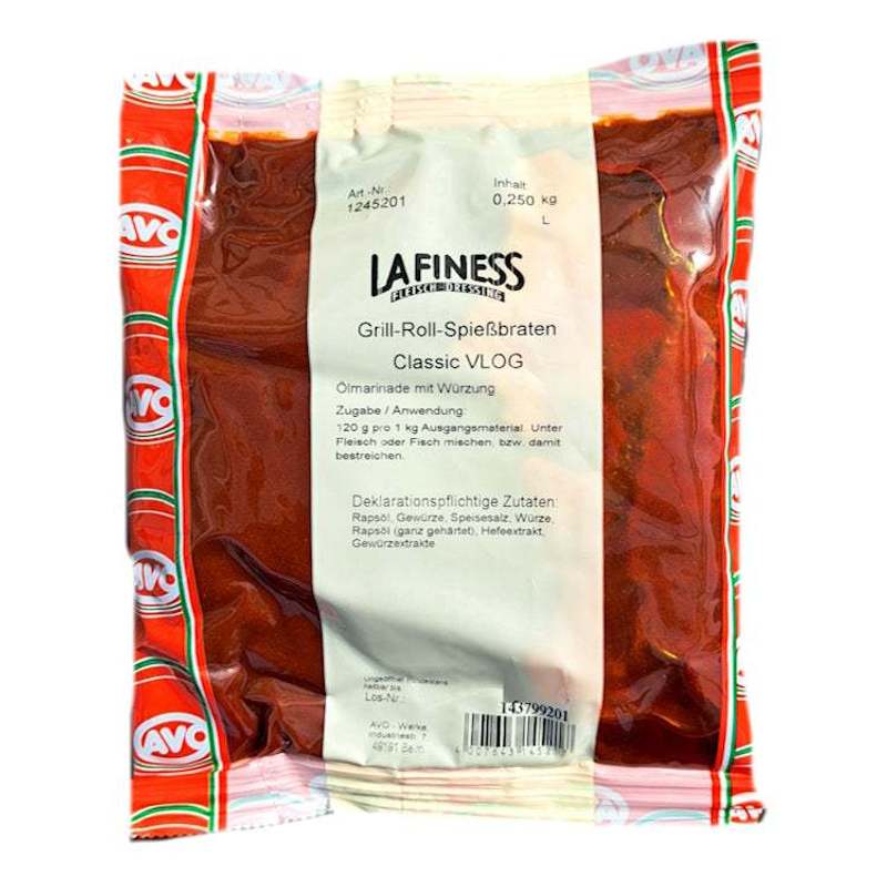 Image of Lafiness Grill Roll Roast Classic Vlog 250ml | The Marinade For Roll Roasts, Skewer Roasts, And Delicious Grilled Meats Like Flank Steaks & Pork Belly, Etc
