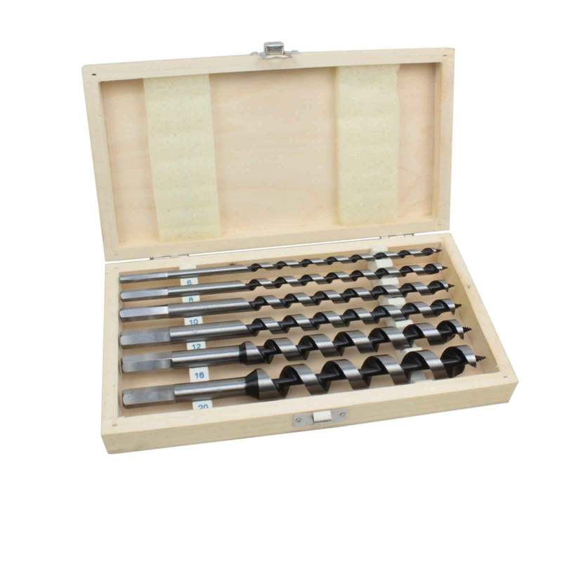 Wood Drill Set Diameter 6/8/10/12/16/20 Mm, Length 230 Mm