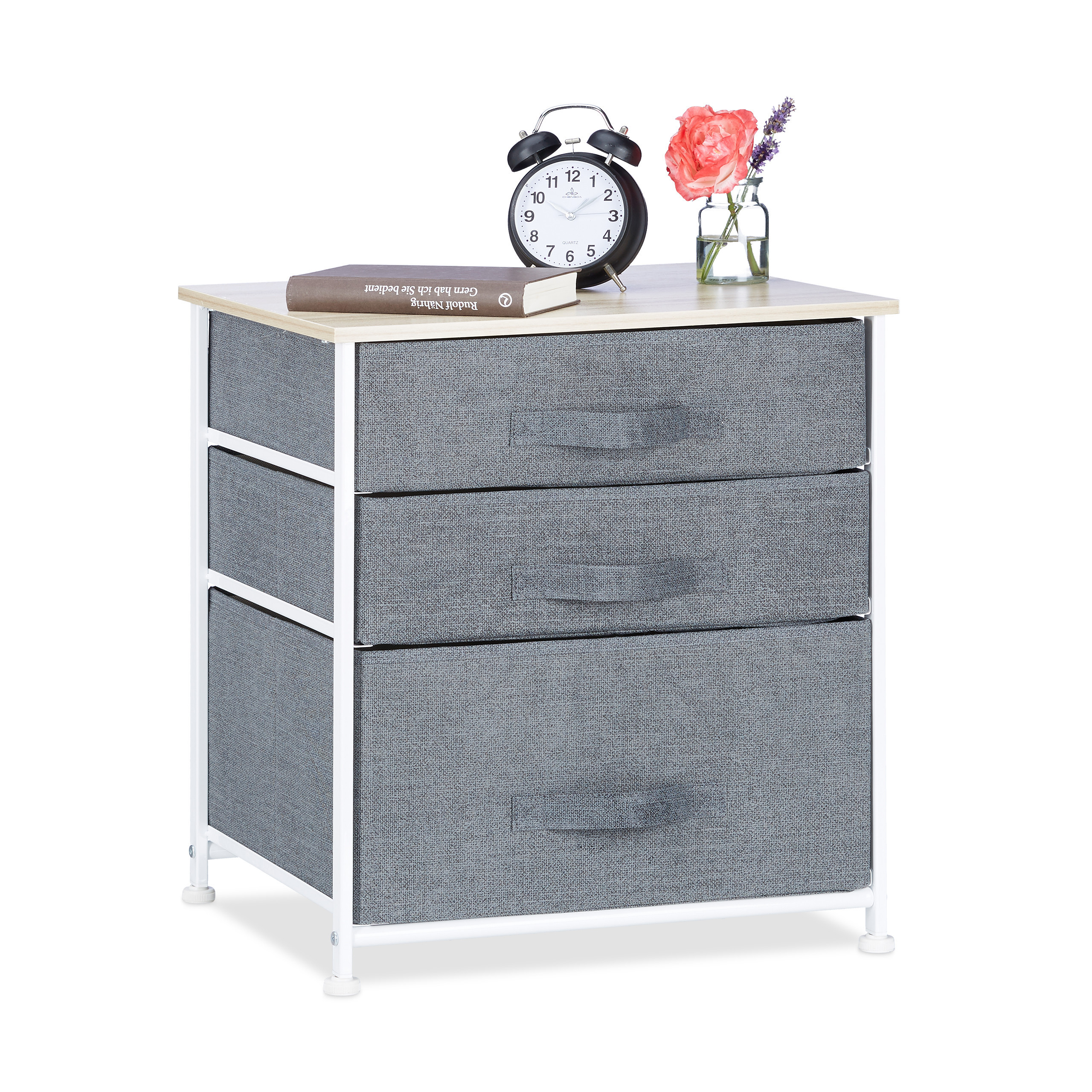 Shelving System In Grey - (w)48 X (h)53 X (d)40 Cm