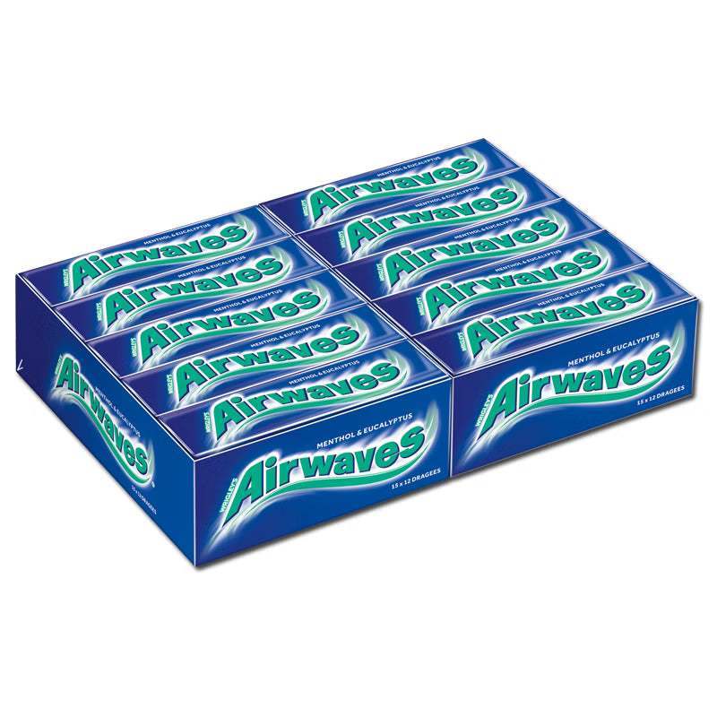 Airwaves Menthol Eucalyptus 30x10 Dragees