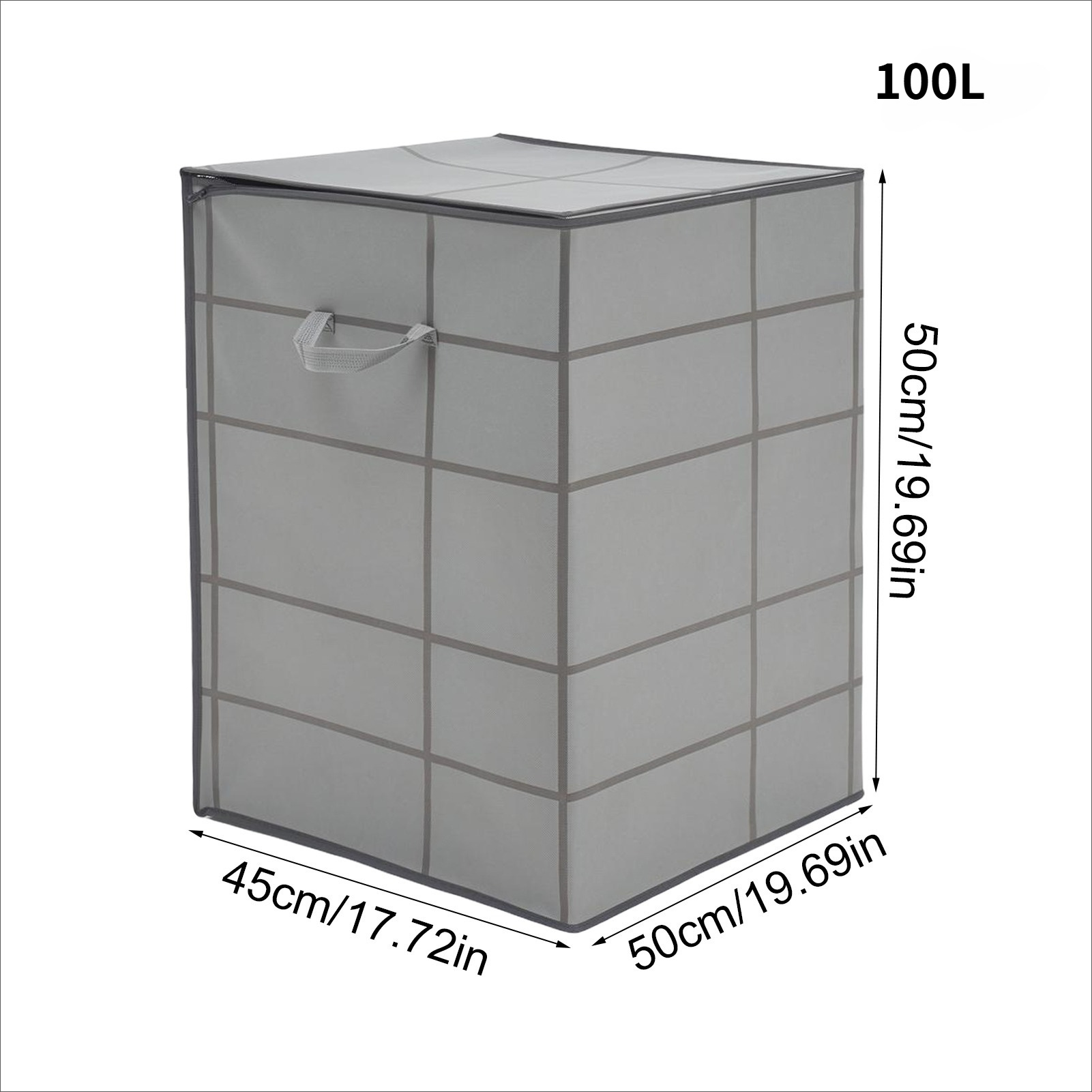 3 Pack Large Capacity Storage Bags - Heavy Duty Packing Totes