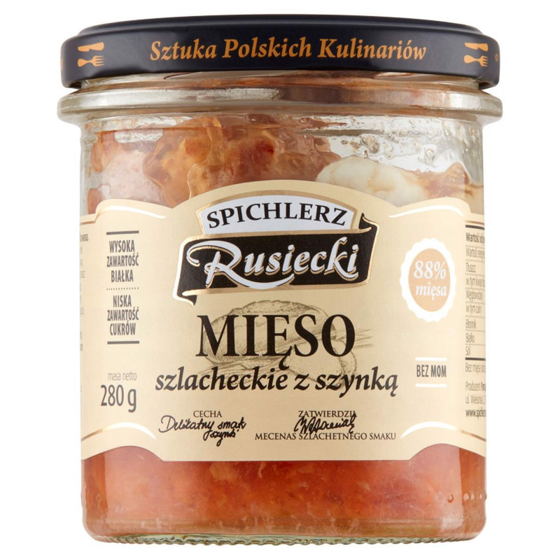 Rusiecki Meat Delicacy With Bacon 280 G