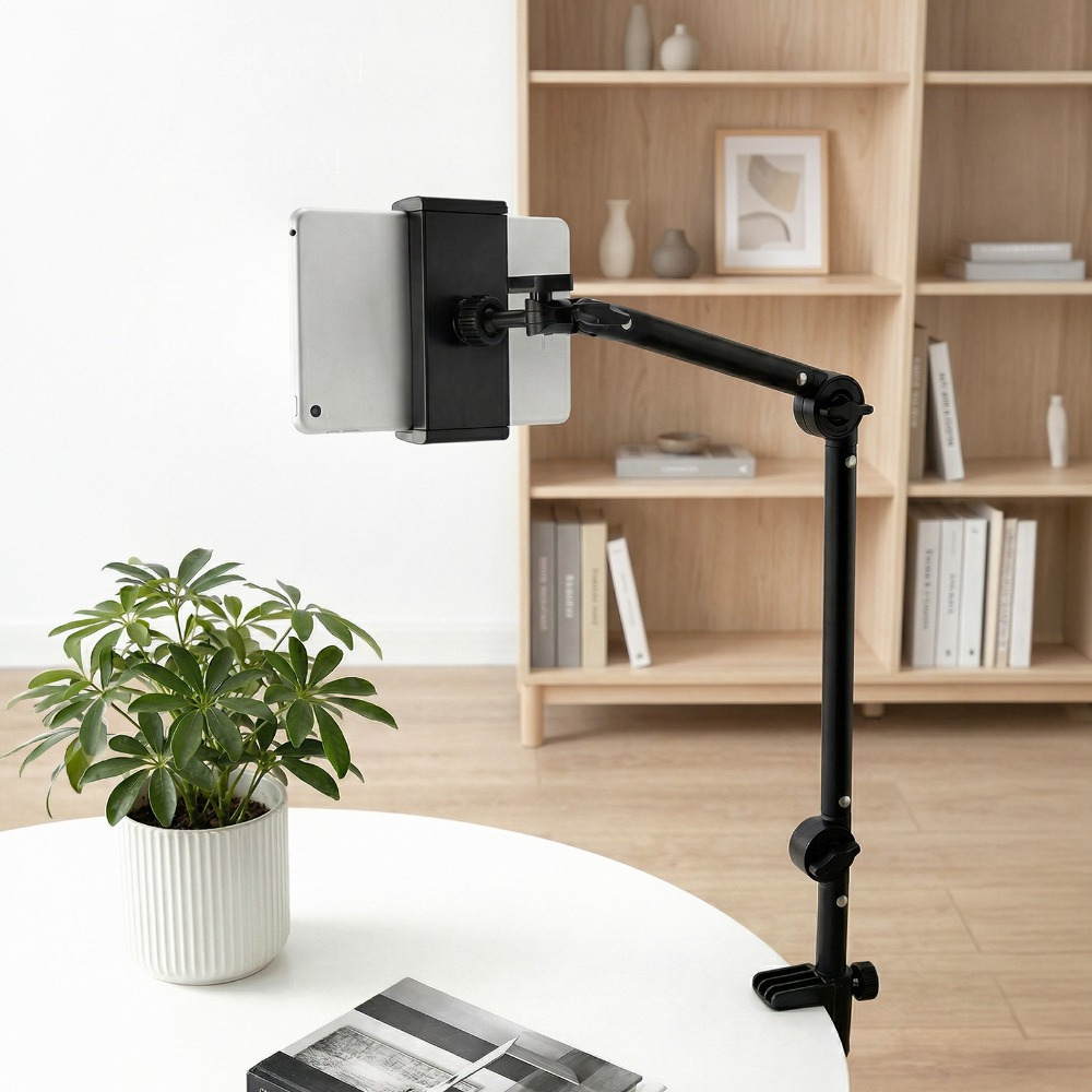 360° Phone Tablet Stand with Foldable Extendable Arm