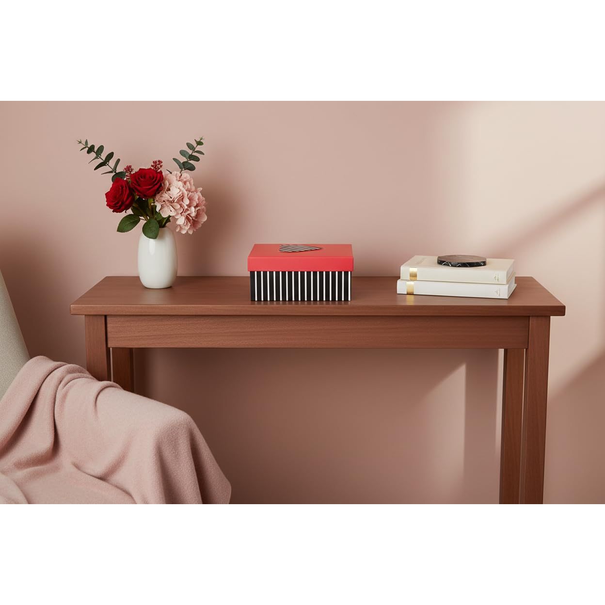 Emartbuy Rigid Rectangle Gift Box with Lid, Large Presentation