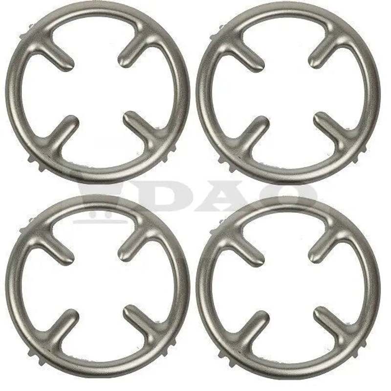 TEMU 4pcs Of Support Bracket For Stove With 125mm Leg And 0.5mm Thick Plate
