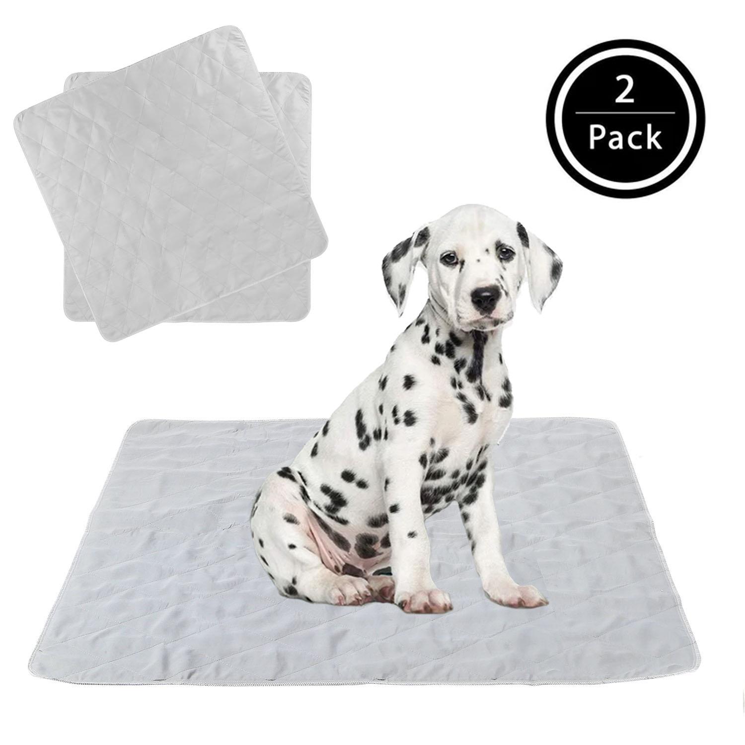 TEMU 2 Pack Reusable Puppy Training Pads, Washable And Waterproof Dog Pads, Absorbent And Durable Pet Pee Pads, Odor-resistant, Soft And Comfortable