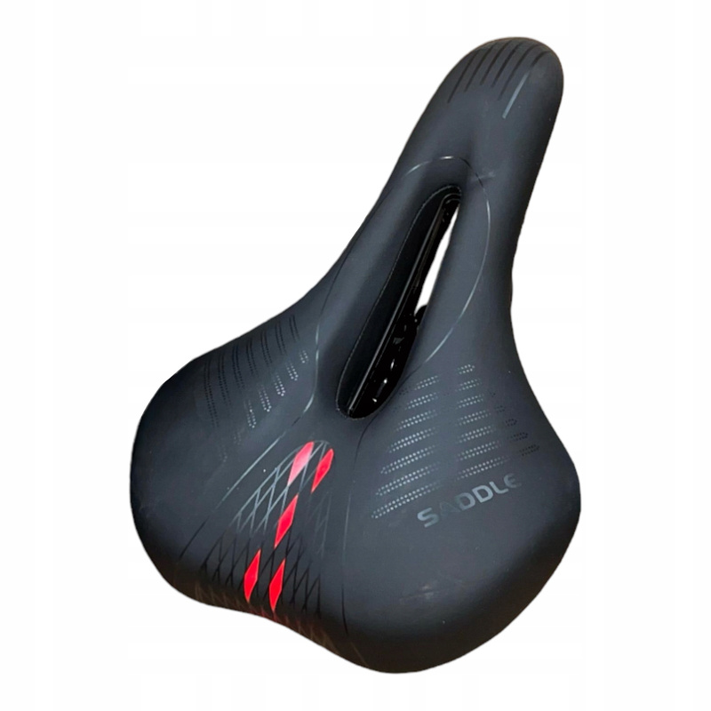 Image of Cycling Seat: Bike For Mtb, Trekking & Bikes – Plush Foam Padding & Steel Rails For Ride Stability & Long-distance