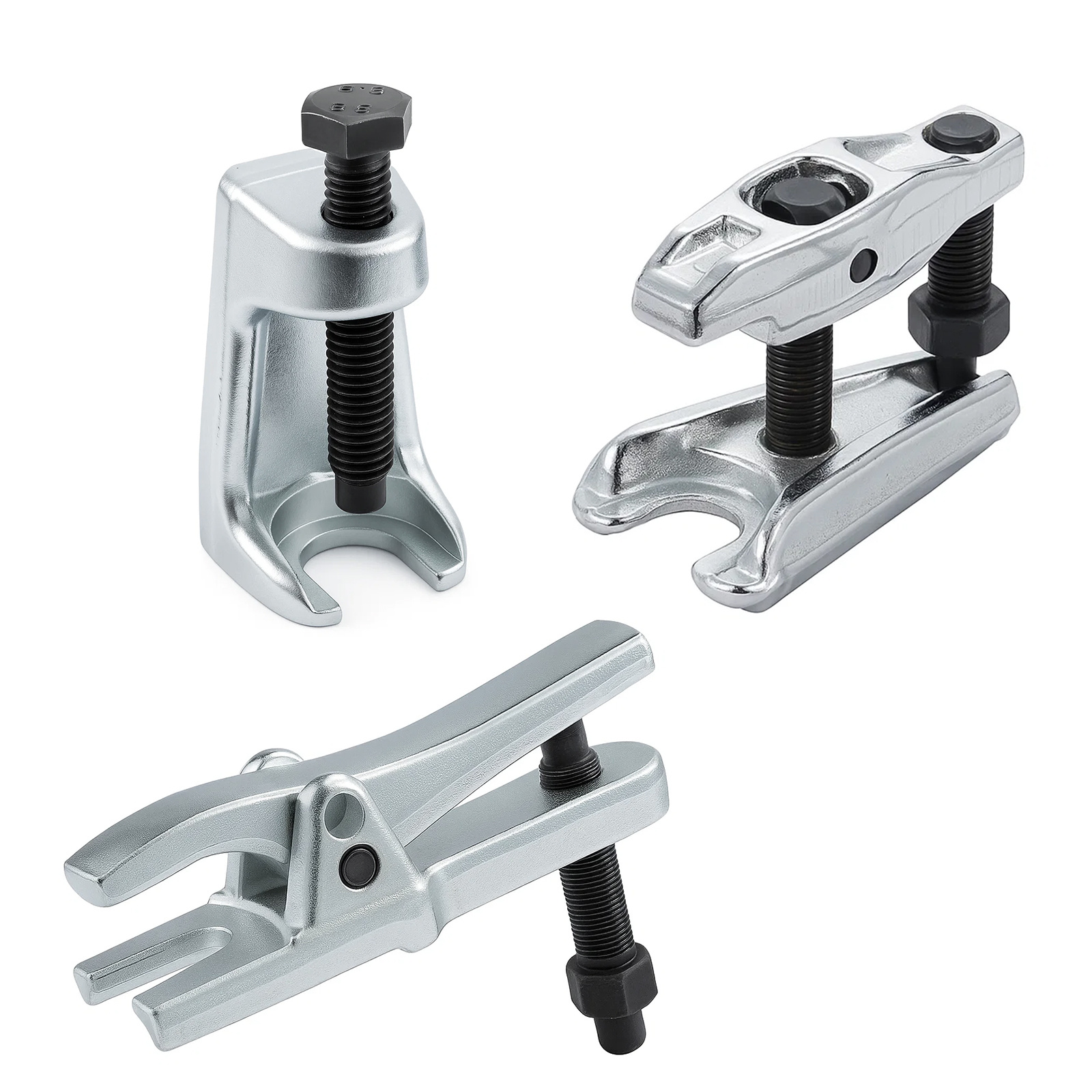 TEMU 3pcs Ball Joint Separator Automotive Repair Tool Set - Conical Pitman Arm Puller Kit For Car Maintenance