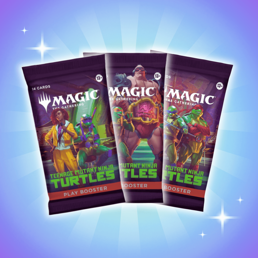 Image of 3x – Turtles Booster | English | 14 Cards Each