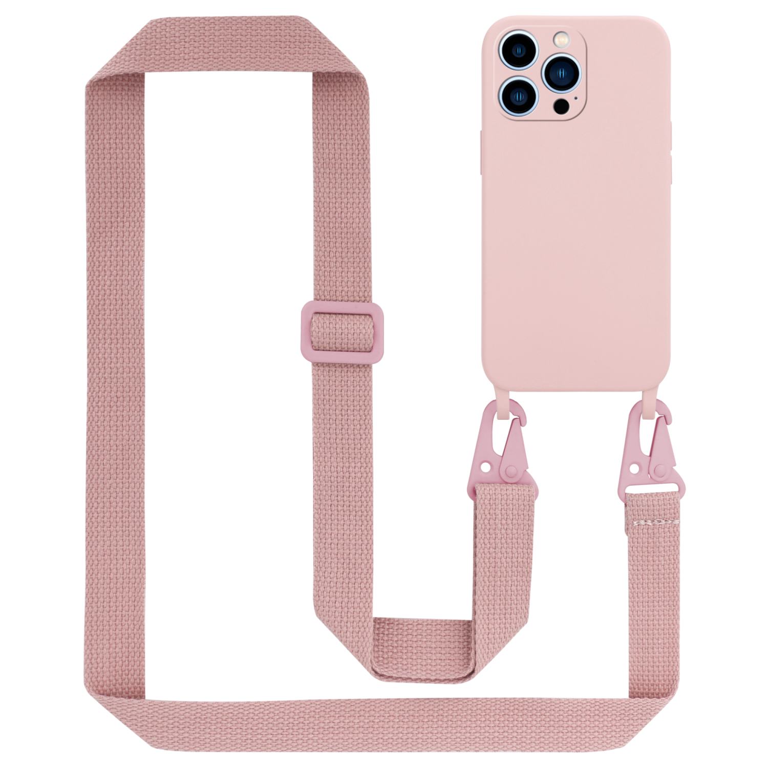 Lanyard Compatible For Iphone 13 Pro Silicone Protective Case With Adjustable Length Cord Strap Tpu Phone Case Protective Case