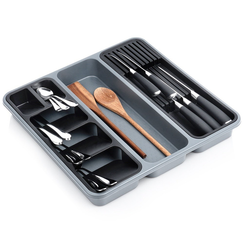 Image of Insert For Cutlery Drawer Grey 40x40 Cm