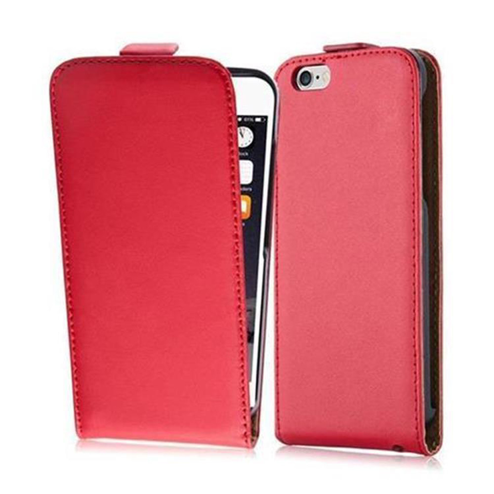 Image of Case Compatible With Iphone 6 / 6s Protective Made Of Smooth Faux Leather Flip Case Cover Mobile Phone Flip Case Book Bag, Shockproof Drop-resistant Design, Magnetic Closure, All Ports , And Durable