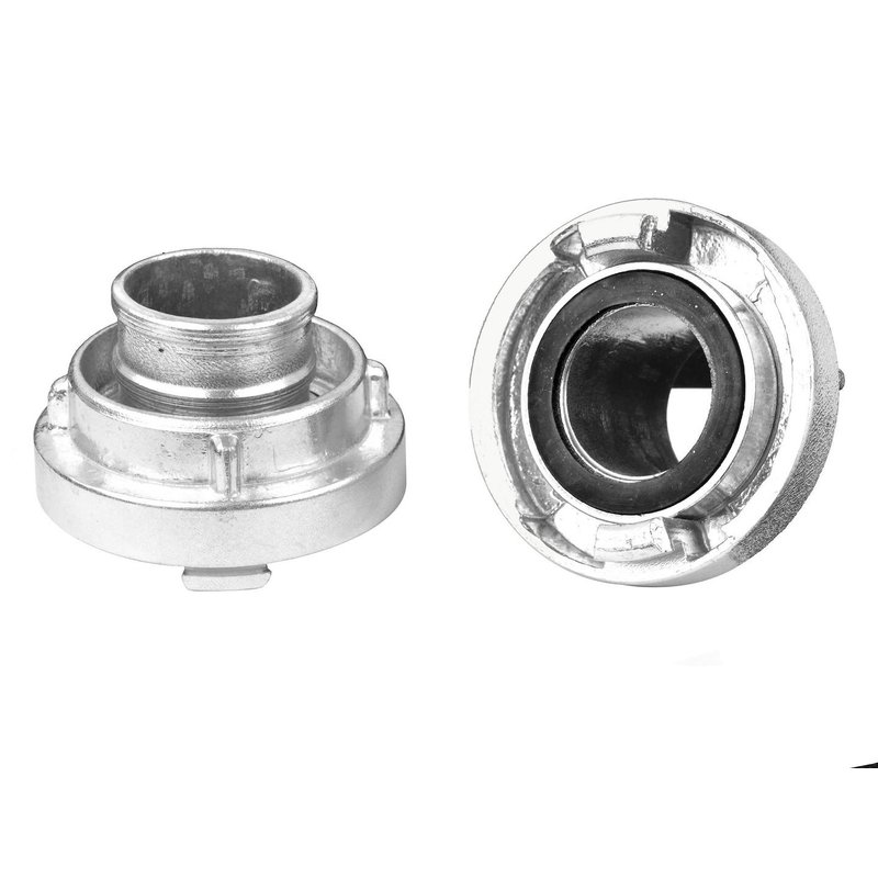 Image of Fire Hose Coupling 2" - Aluminum Quick Couplings For Hydrants And Pumps, High-quality Design, Lightweight & Corrosion-resistant, 2 Pieces