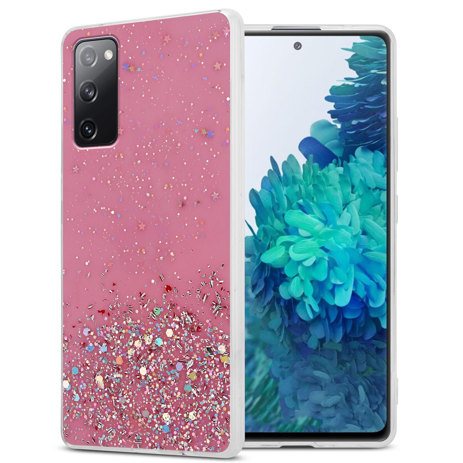 Case Compatible For Galaxy S20 Fe Protective Of Flexible Tpu Silicone With Sparkling Glitter Case Cover Phone Case