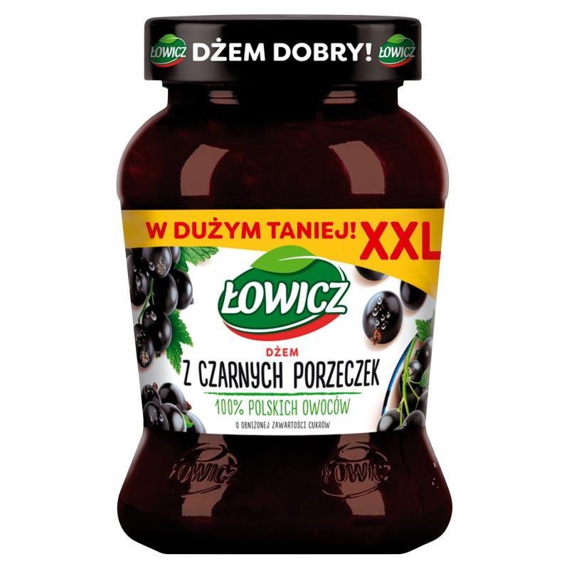 Łowicz Xxl Blackcurrant Jam With Reduced Sugar Content 450 G