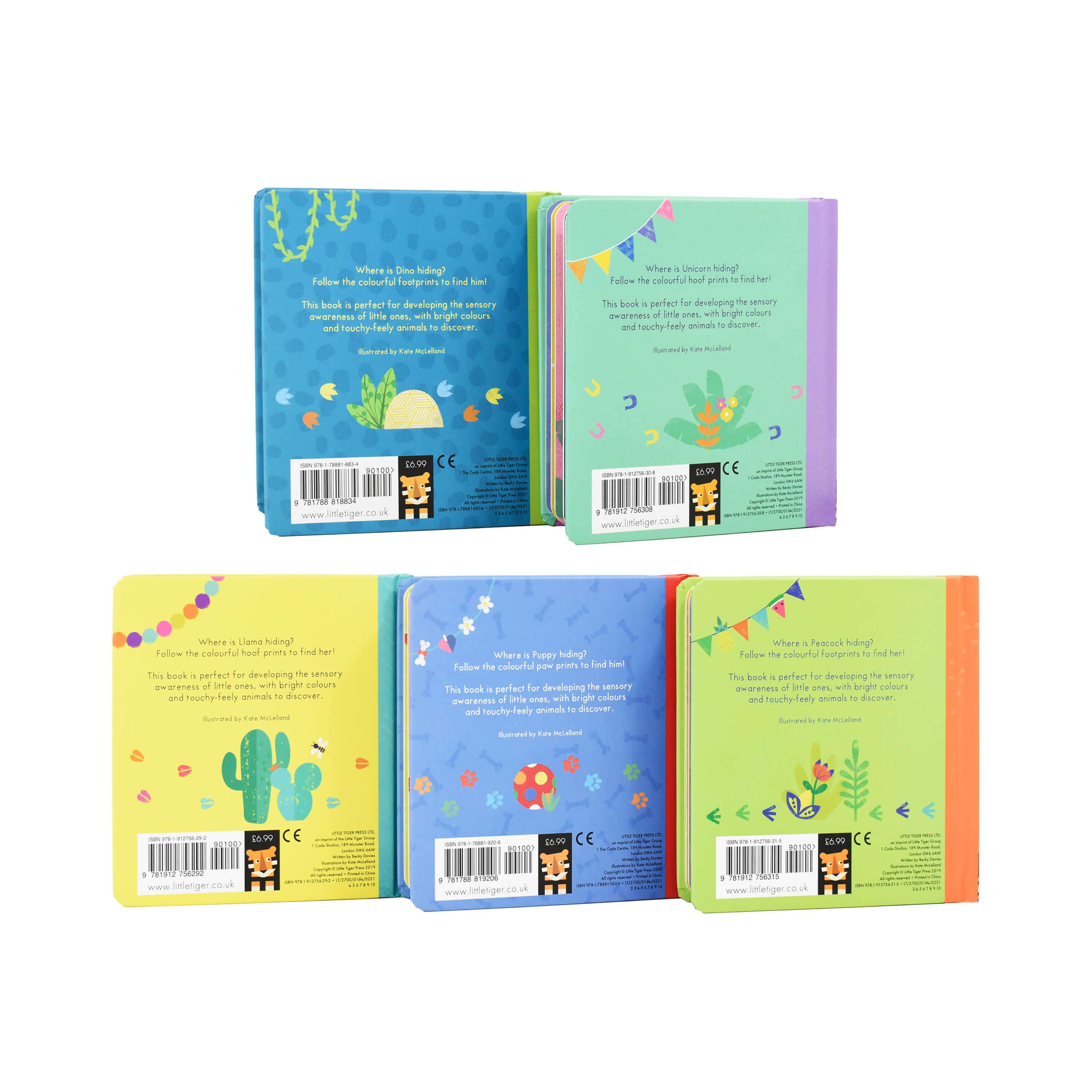 Where's My... Touchy-Feely Collection 5 Books Box Set