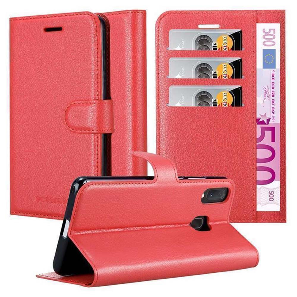 Compatible With Galaxy A10e / A20e Case Protective Case With Magnetic Closure, Stand Function And Card Slot Flip Case Cover Etui Phone Case Book Bag