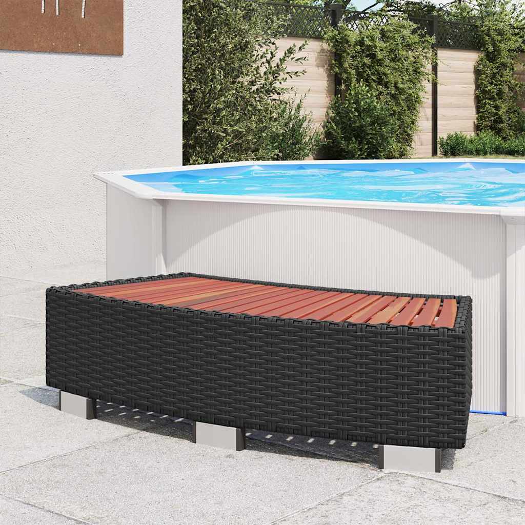 Image of Spa Poly Rattan Rattan Hot Tub Rattan Hot Tub Poly Rattan Spa Step Poly Rattan Spa Rattan Hot Tub Step Hot Tub Steps Hot Tub Entry