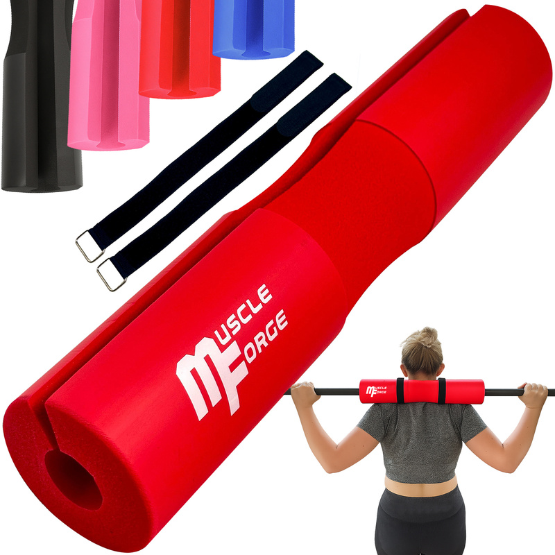 TEMU d'haltère - Protection pour squats et hip thrusts, collier d'haltère pour cou et hanches, squats, levées de hanches, musculation, bodybuilding,