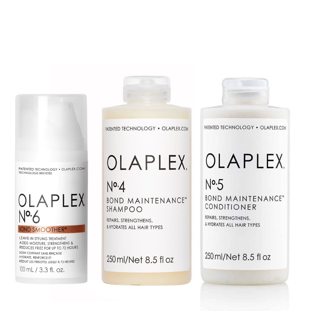 Olaplex No.4 Shampoo & No.5 Conditioner & No.6 Smoother Set
