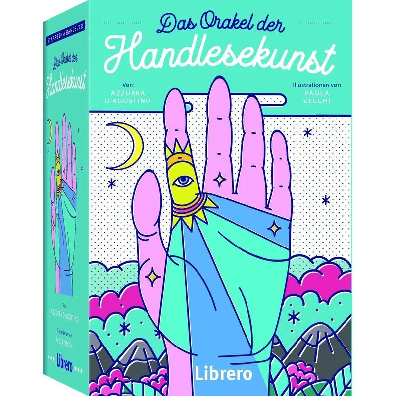 The Oracle Of Palmistry - Paperback - Understanding Life Through Lines And Mountains. Handbook + 50 Cards - Azzurra D'agostino - 128 Pages - German - 2023 - Librero B.v. - Ean 9789463594639