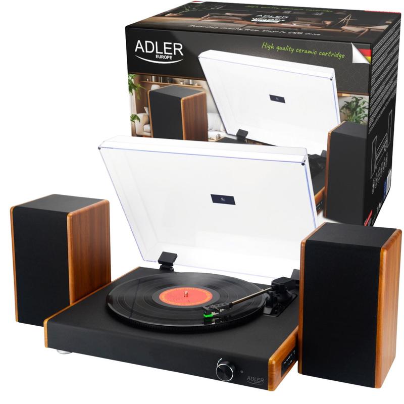 Universal Bluetooth 5.4 Record Player With 2x10w Stereo Speakers And Usb Recording – Of Vinyl In A Modern Edition