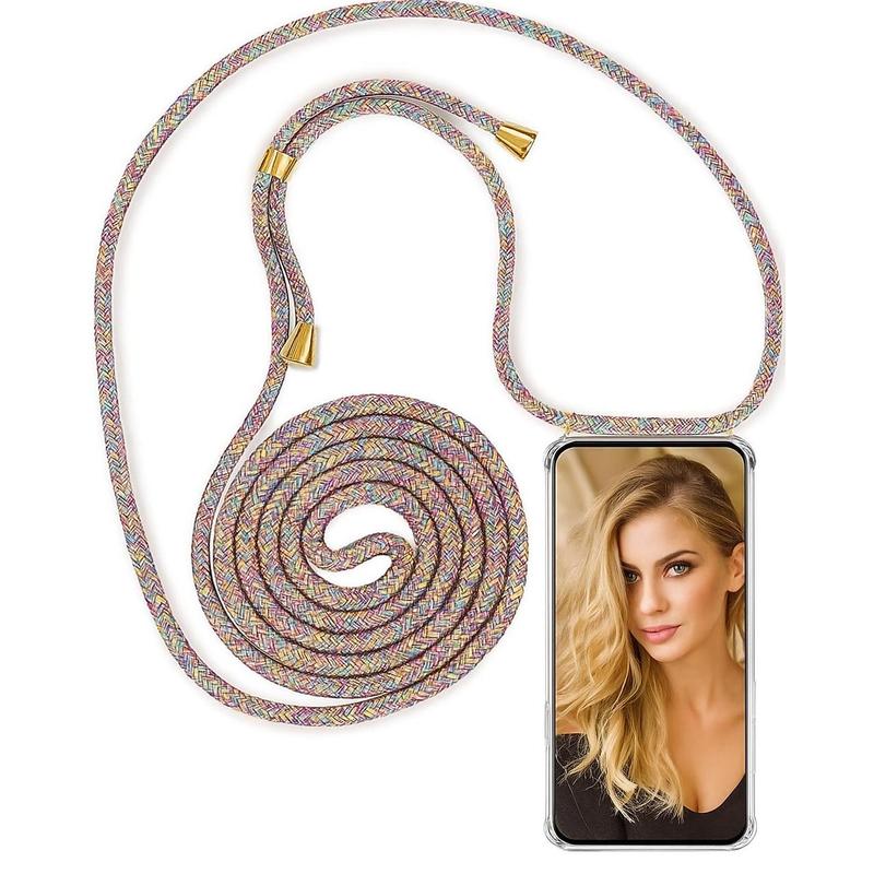 Phone Case With Strap Phone Chain Forgalaxy S24 Fe Silicone Case Hanging