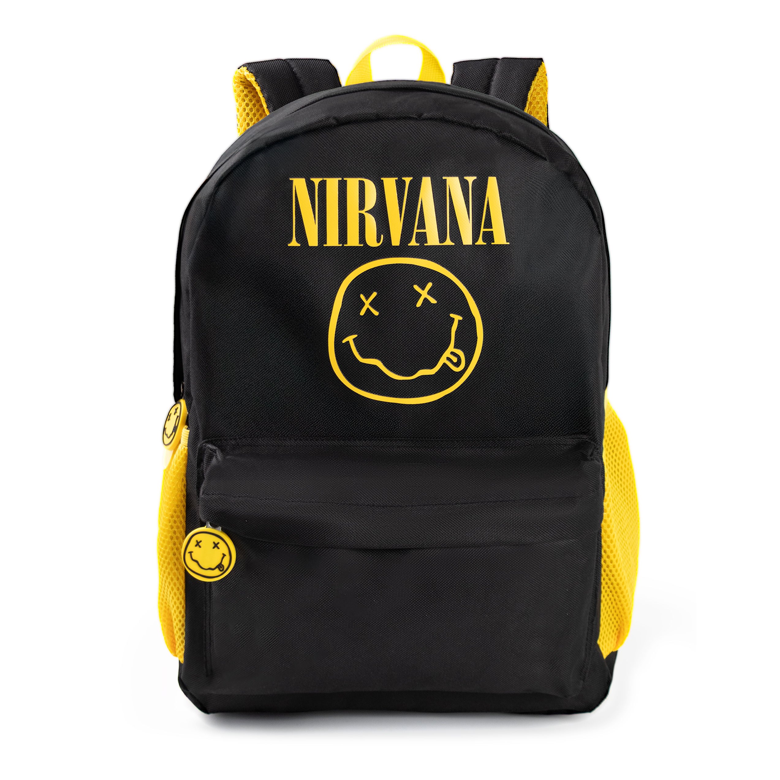 TEMU Unisex Backpack | Durable Fabric With Front Pocket & Side Mesh Pockets | Back To School Bag For Carrying Books & Personal Items |