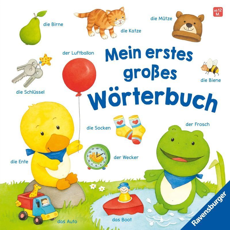 My First Big Dictionary - Hannelore Dierks - Book - 36 Pages - German - 2025 - Ravensburger Publishing House - Ean 9783473421732