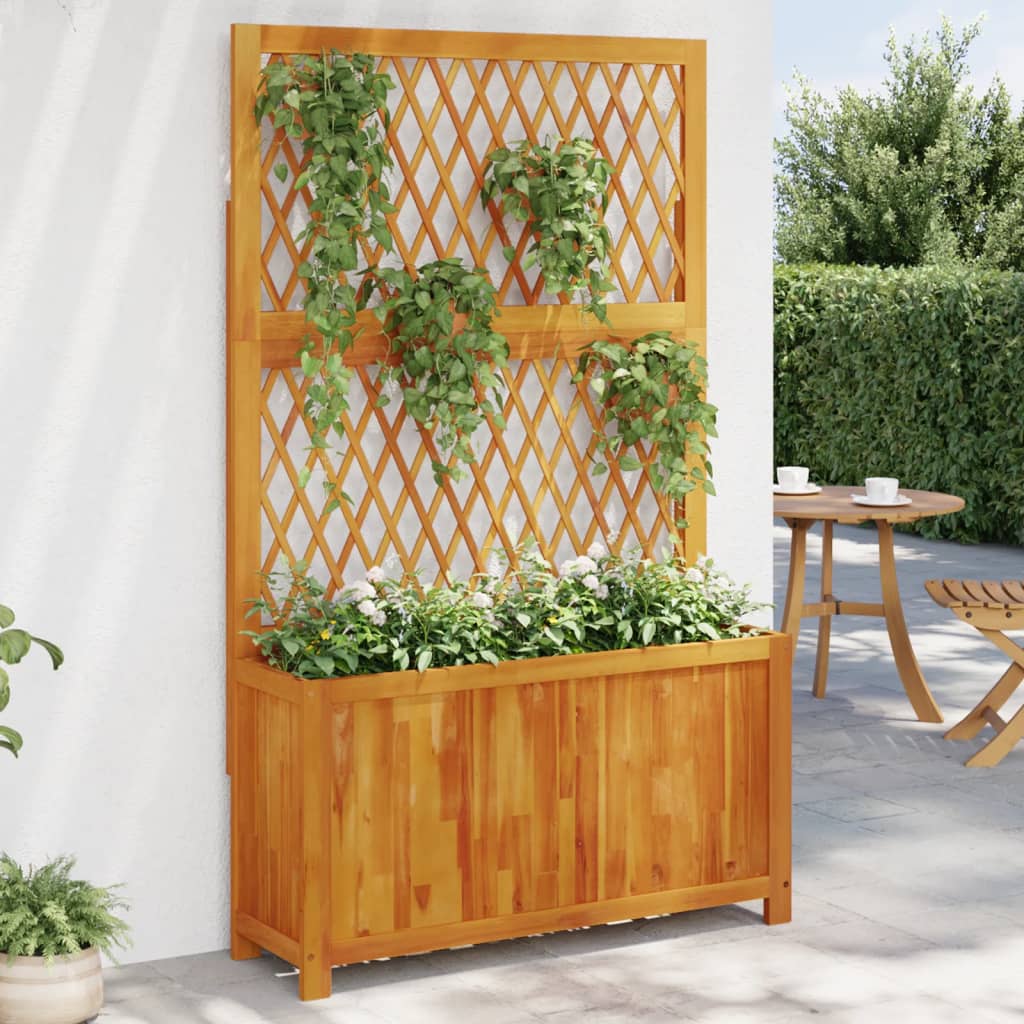 Vidaxl Planter Planters Flower Pot Garden Planter Outdoor Planter Terrace Flower Case