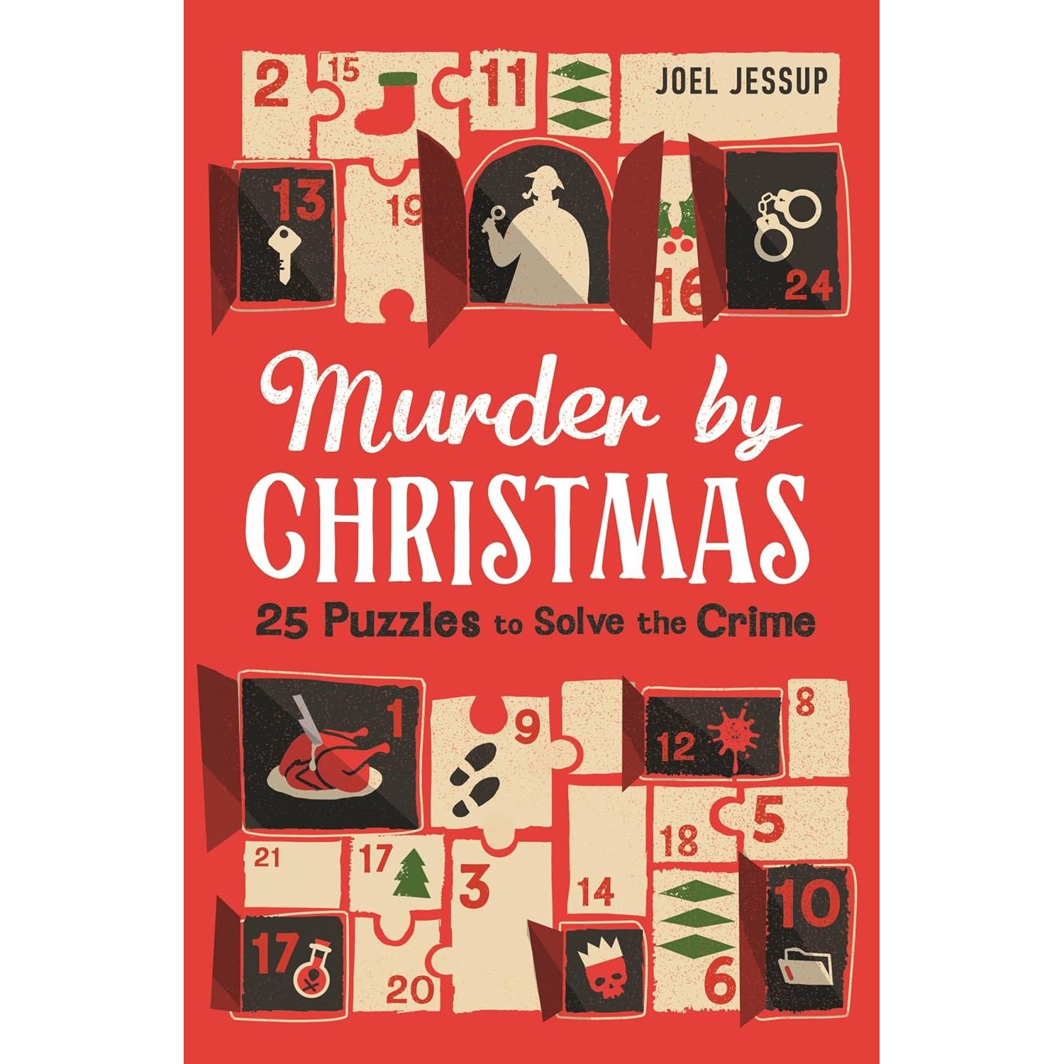 TEMU Murder By Christmas By Joel Jessup – Festive Murder Mystery With 25 Puzzles – Paperback