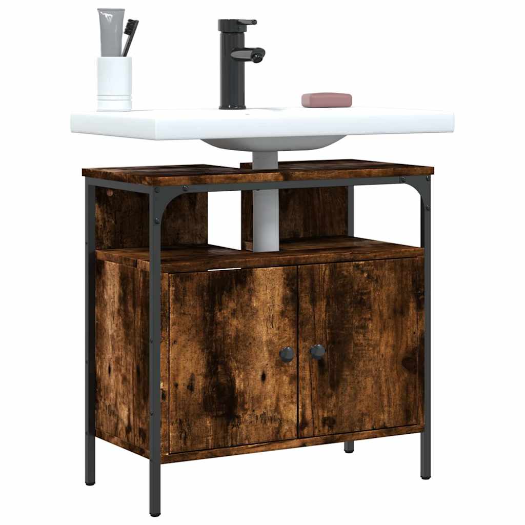 Image of Vidaxl Washbasin Cabinet, Bathroom Vanity, Washstand Cabinet, Under-sink Cabinet, Bathroom Storage Cabinet