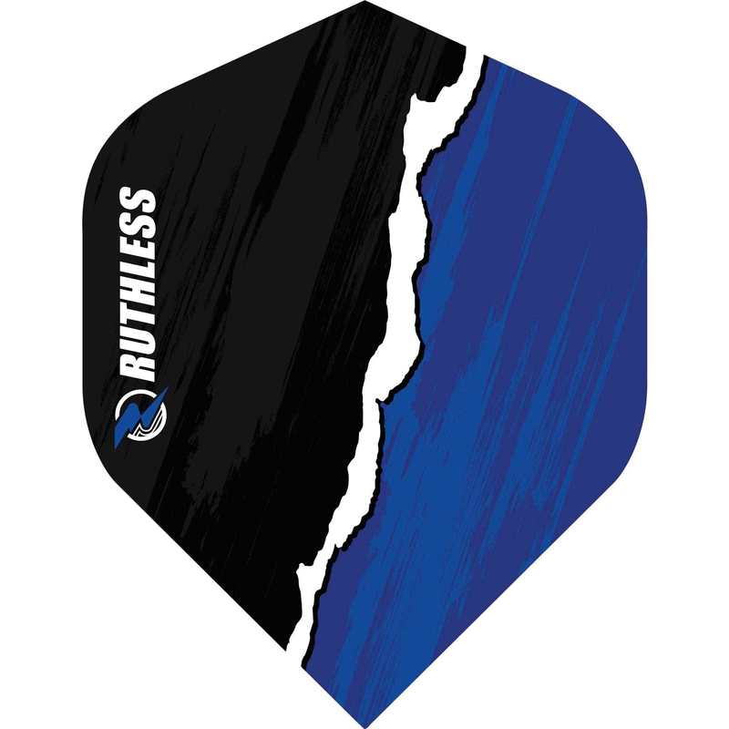 Ruthless RipTorn Dart Flights - Std - No2 - Black