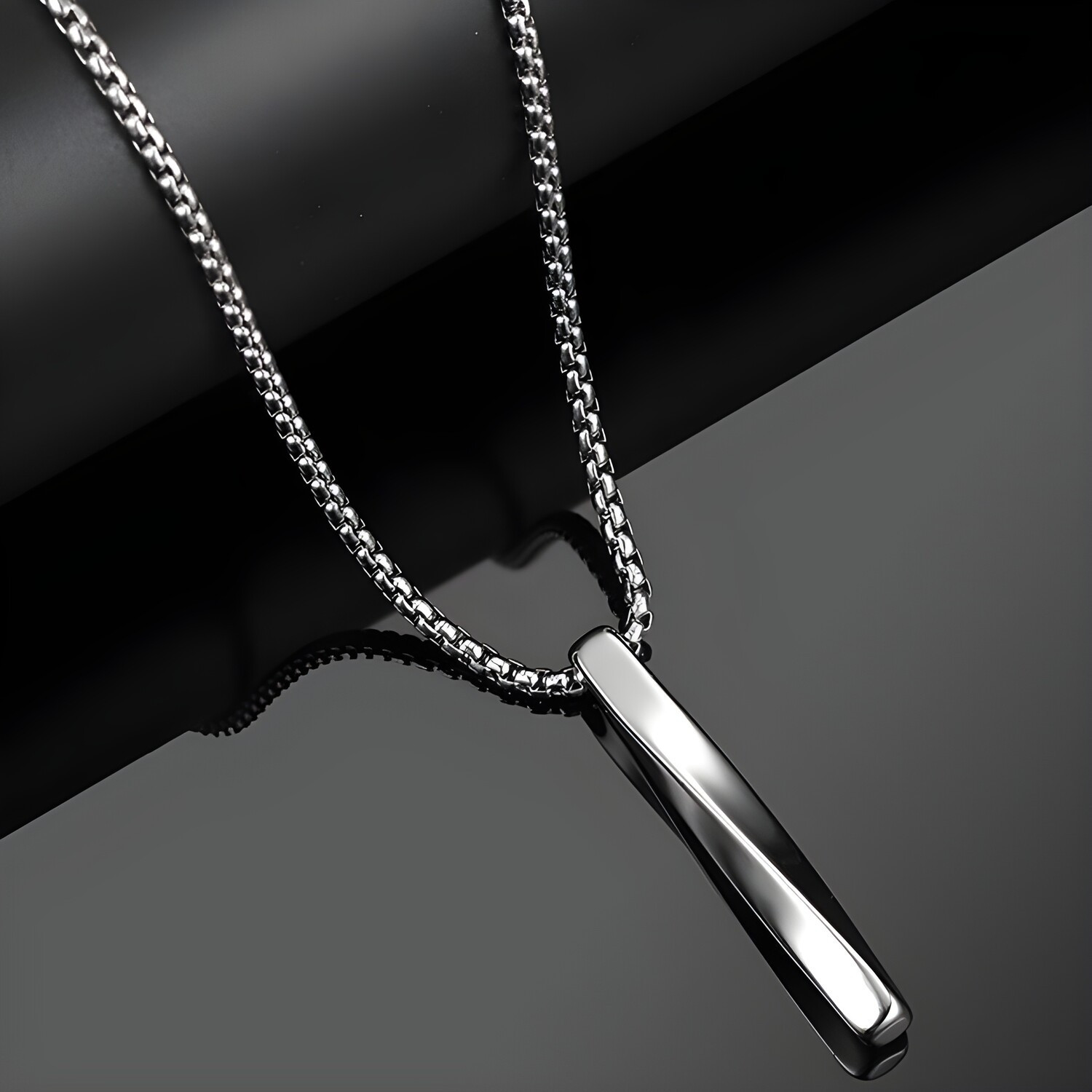 Image of Necklace – Silvery