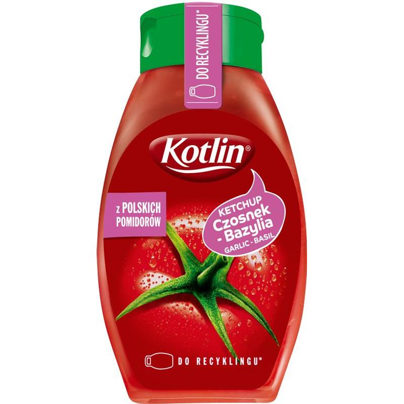 TEMU Kotlin Ketchup Garlic - Basil 450 G
