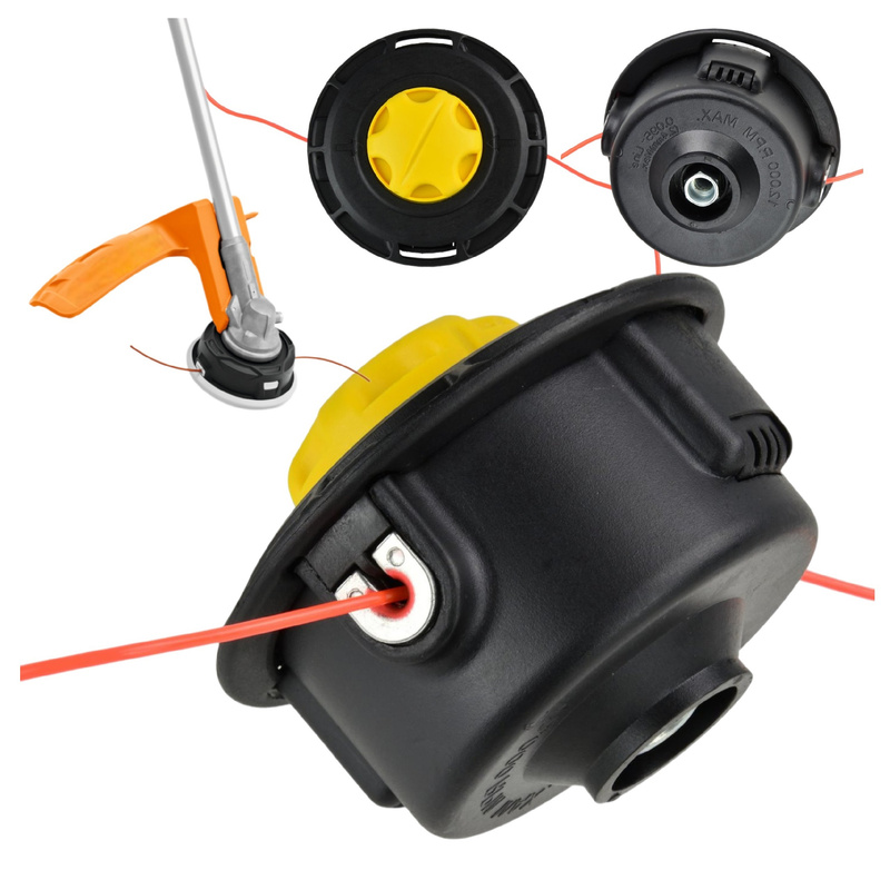 M10 X 1.25 Left-hand Thread Semi-automatic For Brushcutters And Trimmers Durable 12000 Rpm