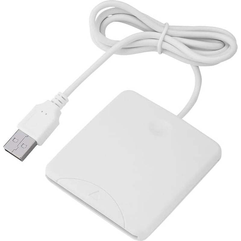TEMU White Eid Card Reader - Card Reader
