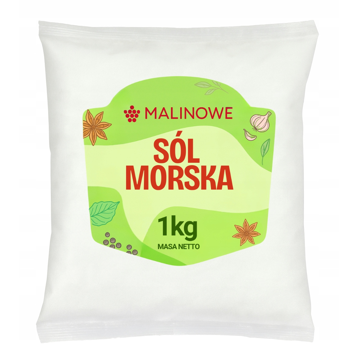 Solid Sea White Iodized 1kg Natural Premium Quality